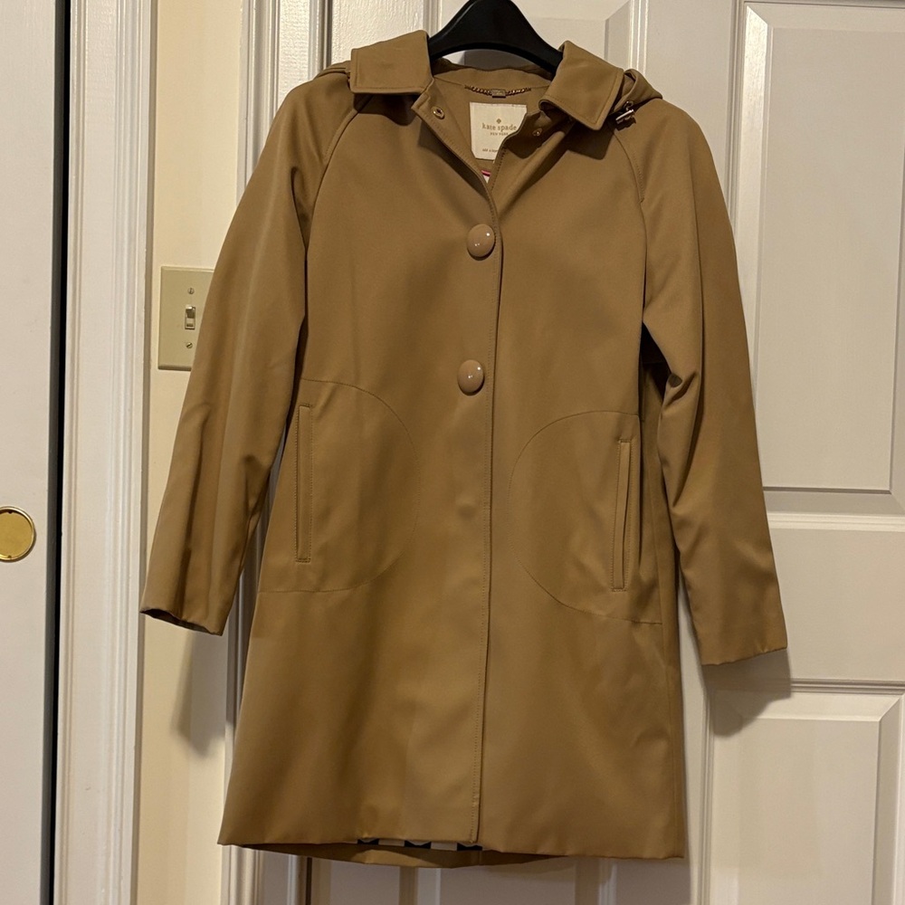 Kate Spade Classic Tan Trench Coat
